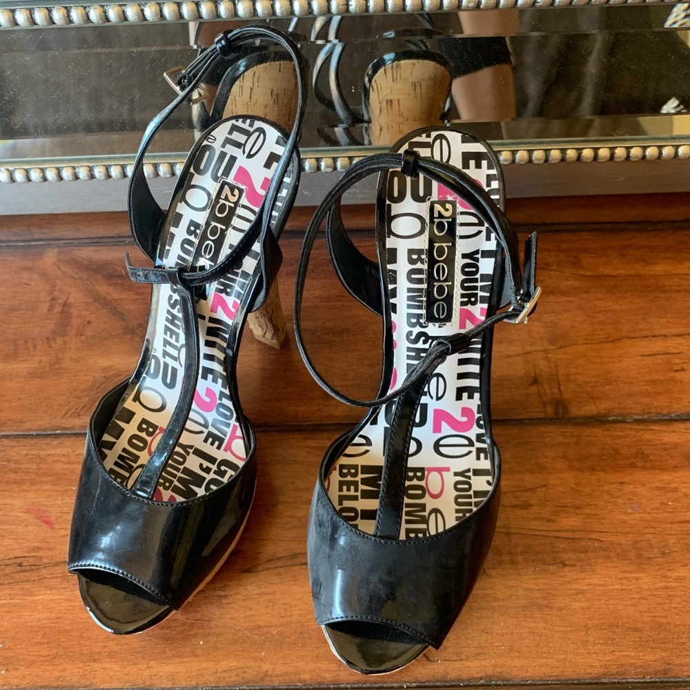 2b Bebe high heels pump shoes